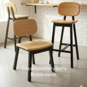 Silla comedor y barra